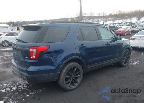 2017 Ford Explorer Xlt из США, поврежденный, VIN 1FM5K8D89HGE32518